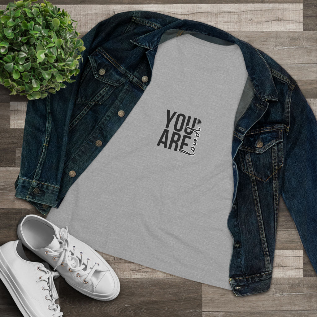 You Are Enough Women's Tee — Minimalist Inspirational Cotton Shirt