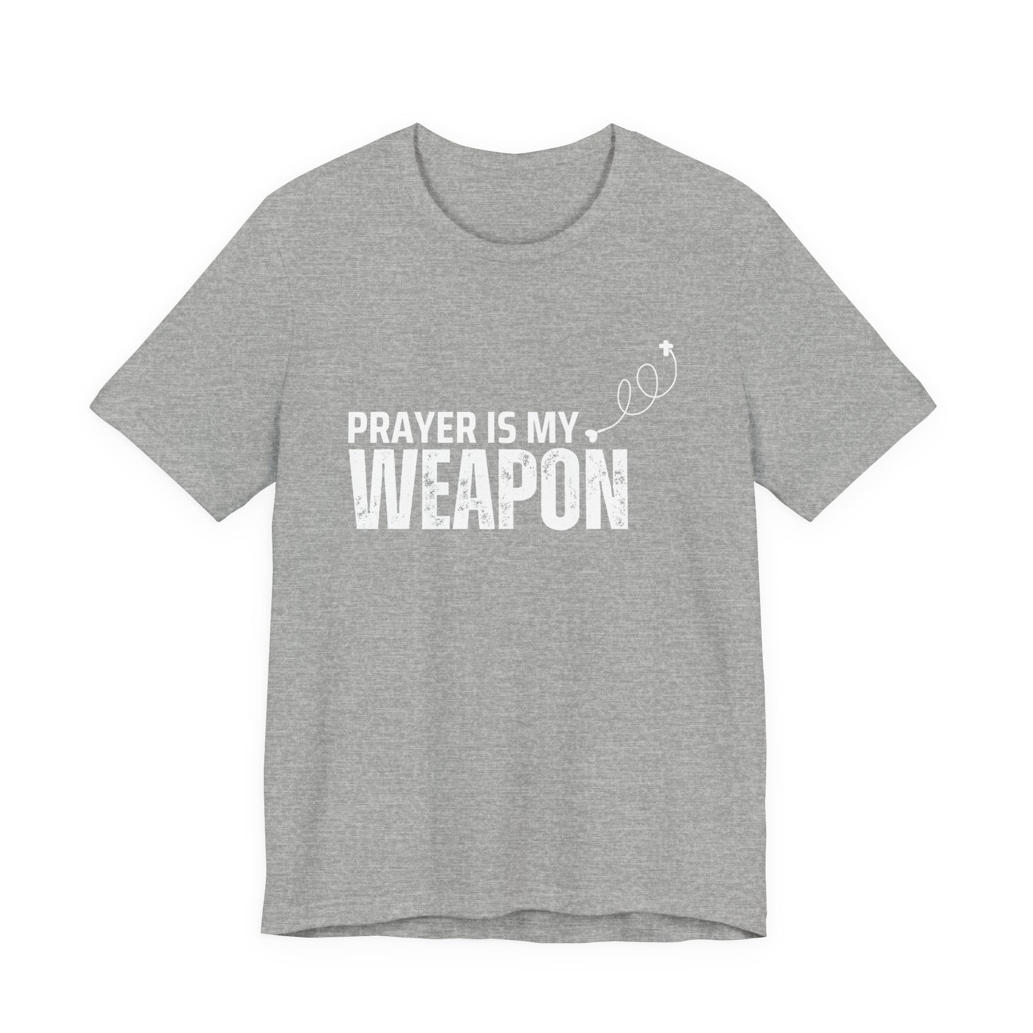 Prayer Is My Weapon T-Shirt — Christian Faith Inspirational Tee