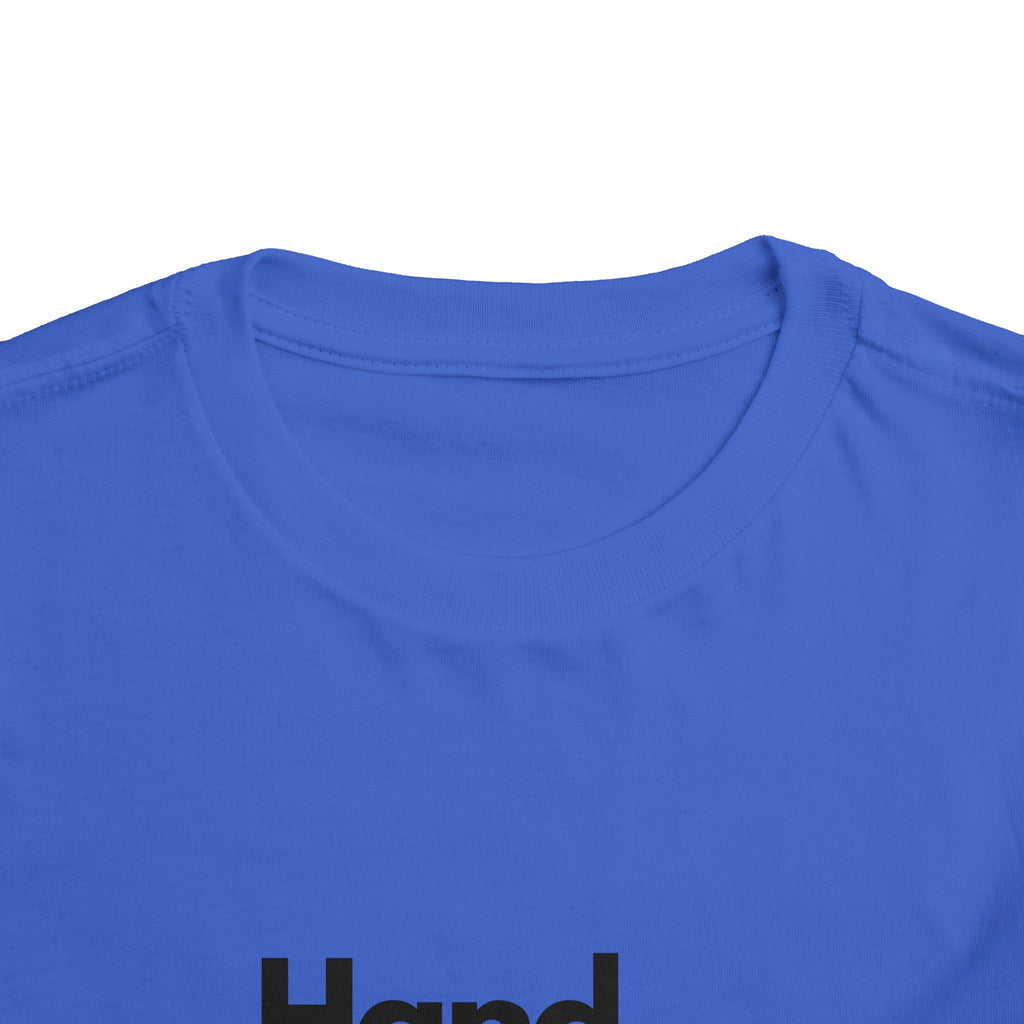 Toddler Tee - "Handcrafted by Heaven" Heart Graphic