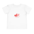 Toddler Tee — "Love Beyond Measure" Pink Heart Graphic