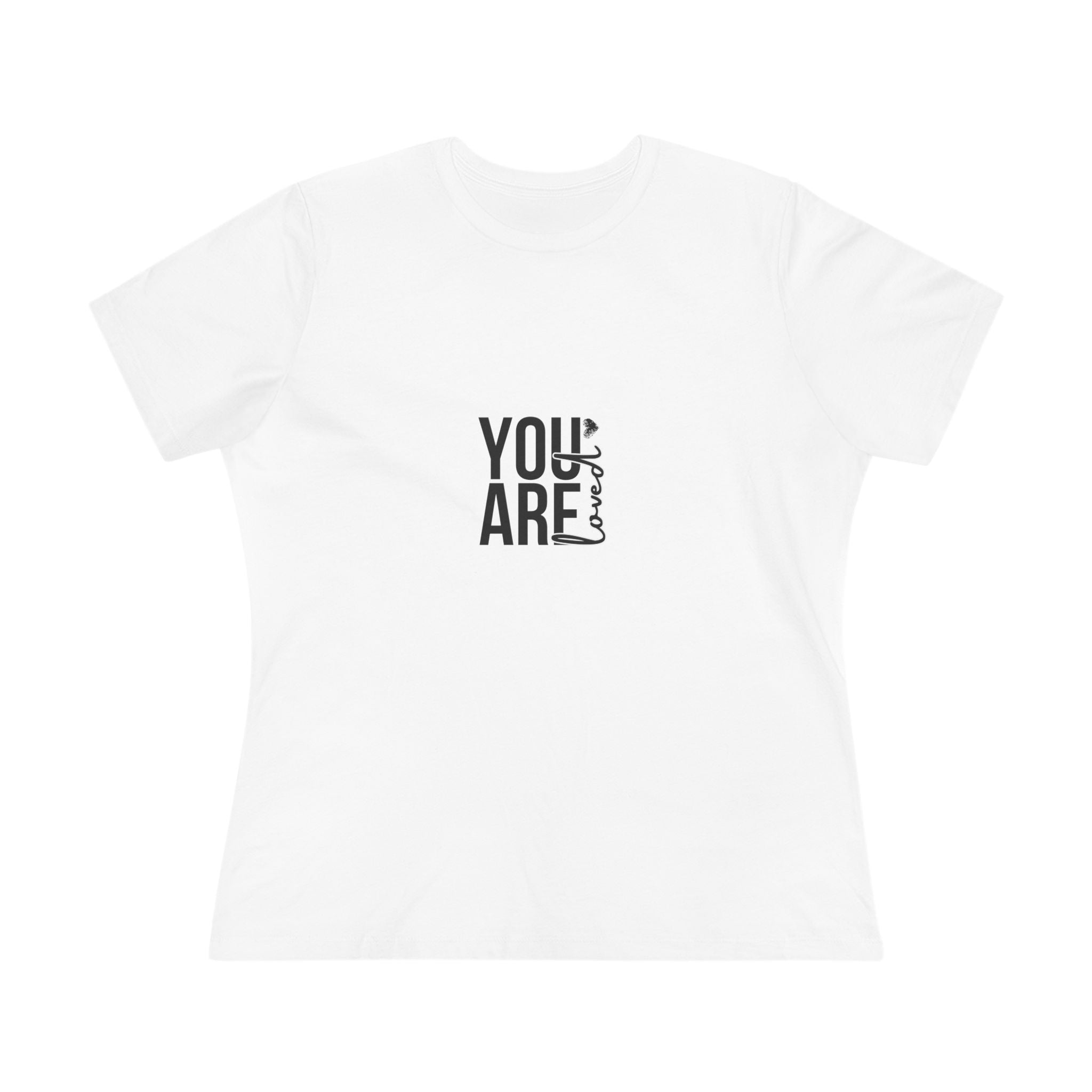 You Are Enough Women's Tee — Minimalist Inspirational Cotton Shirt