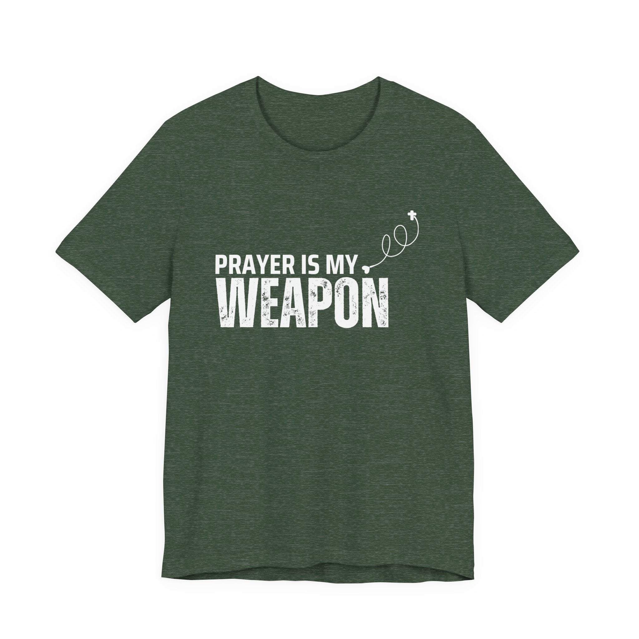 Prayer Is My Weapon T-Shirt — Christian Faith Inspirational Tee