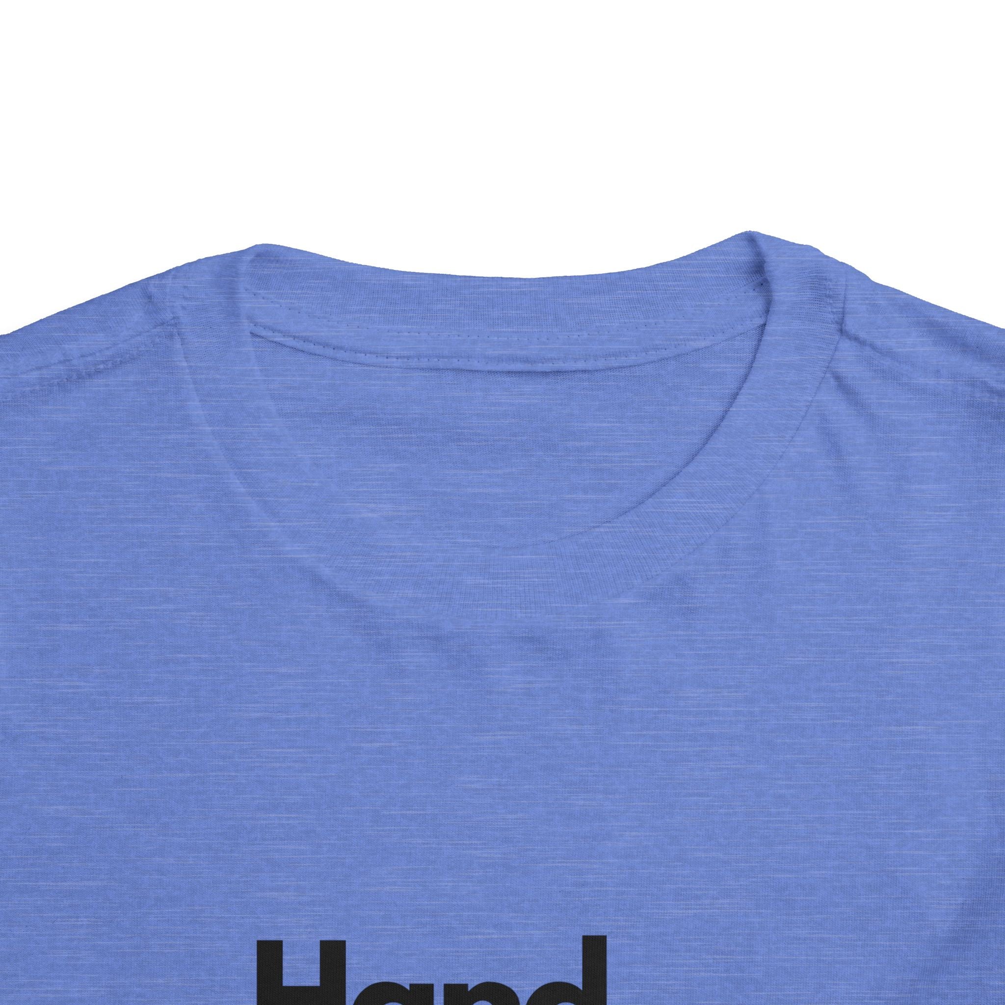 Toddler Tee - "Handcrafted by Heaven" Heart Graphic