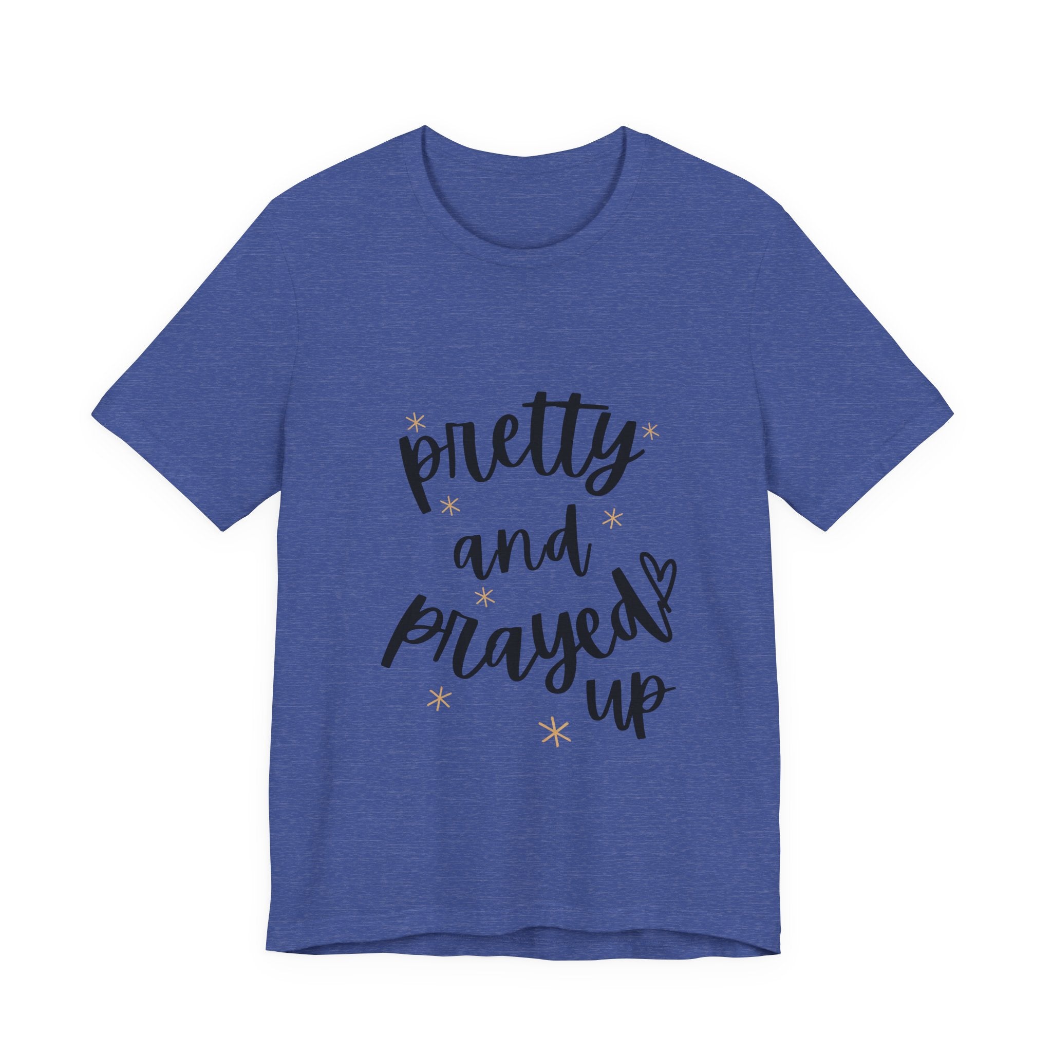 Pretty and Prayed Up T-Shirt — Women's Faith Graphic Tee