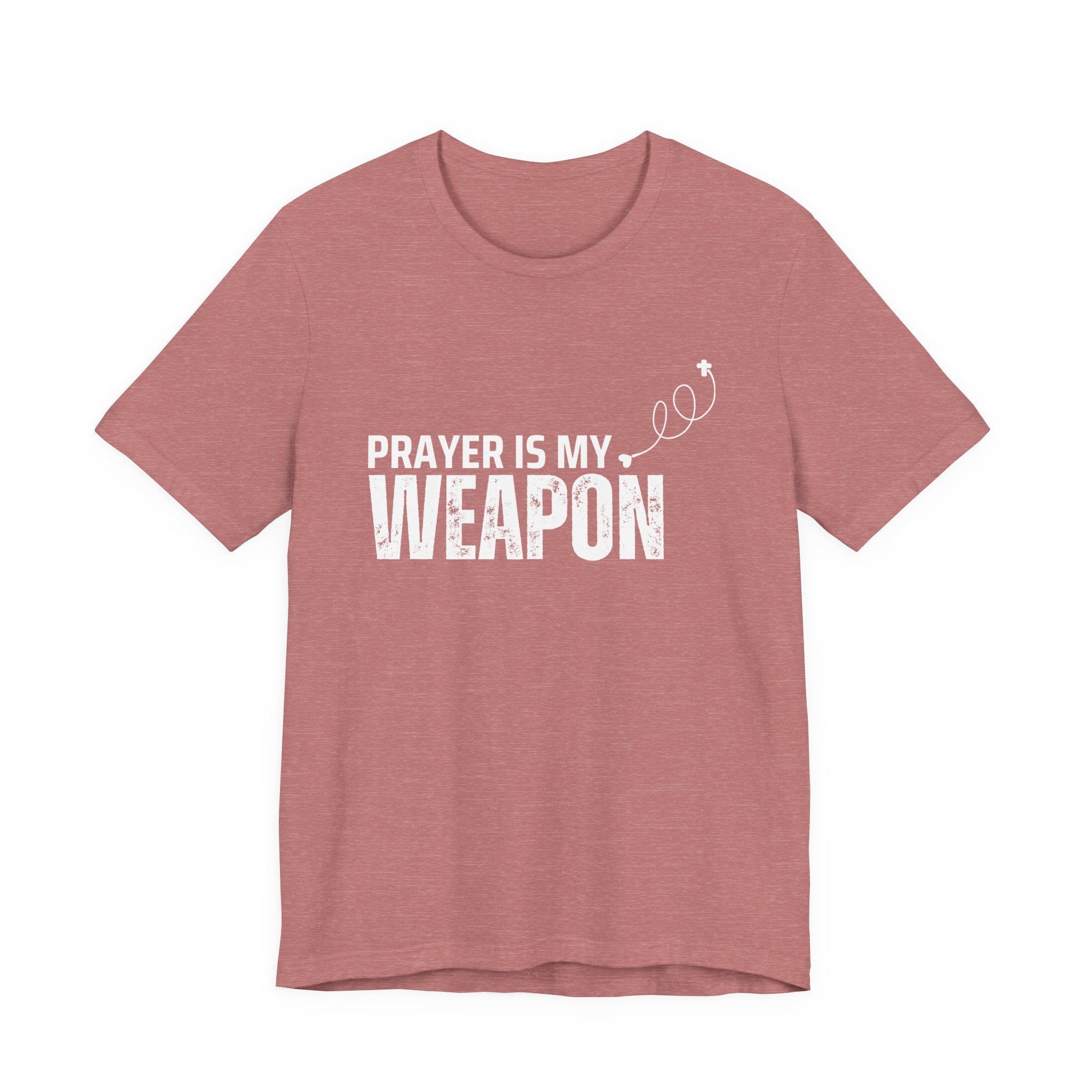 Prayer Is My Weapon T-Shirt — Christian Faith Inspirational Tee