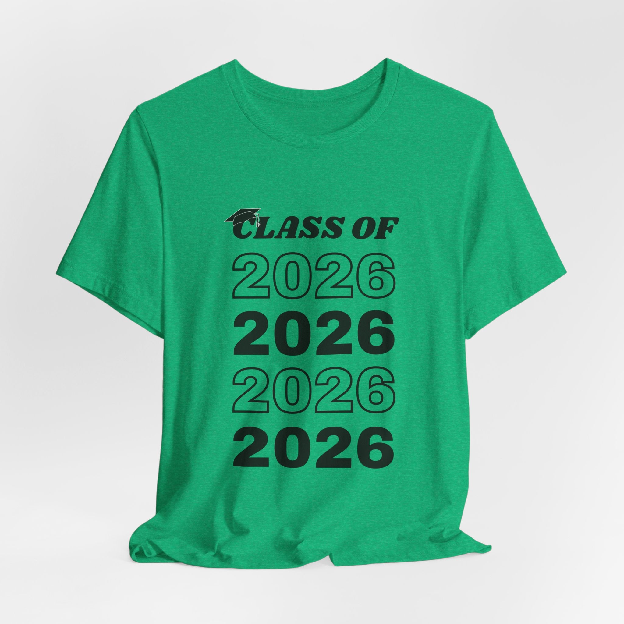 Class of 2026 T-Shirt — Retro Stacked Graduation Tee