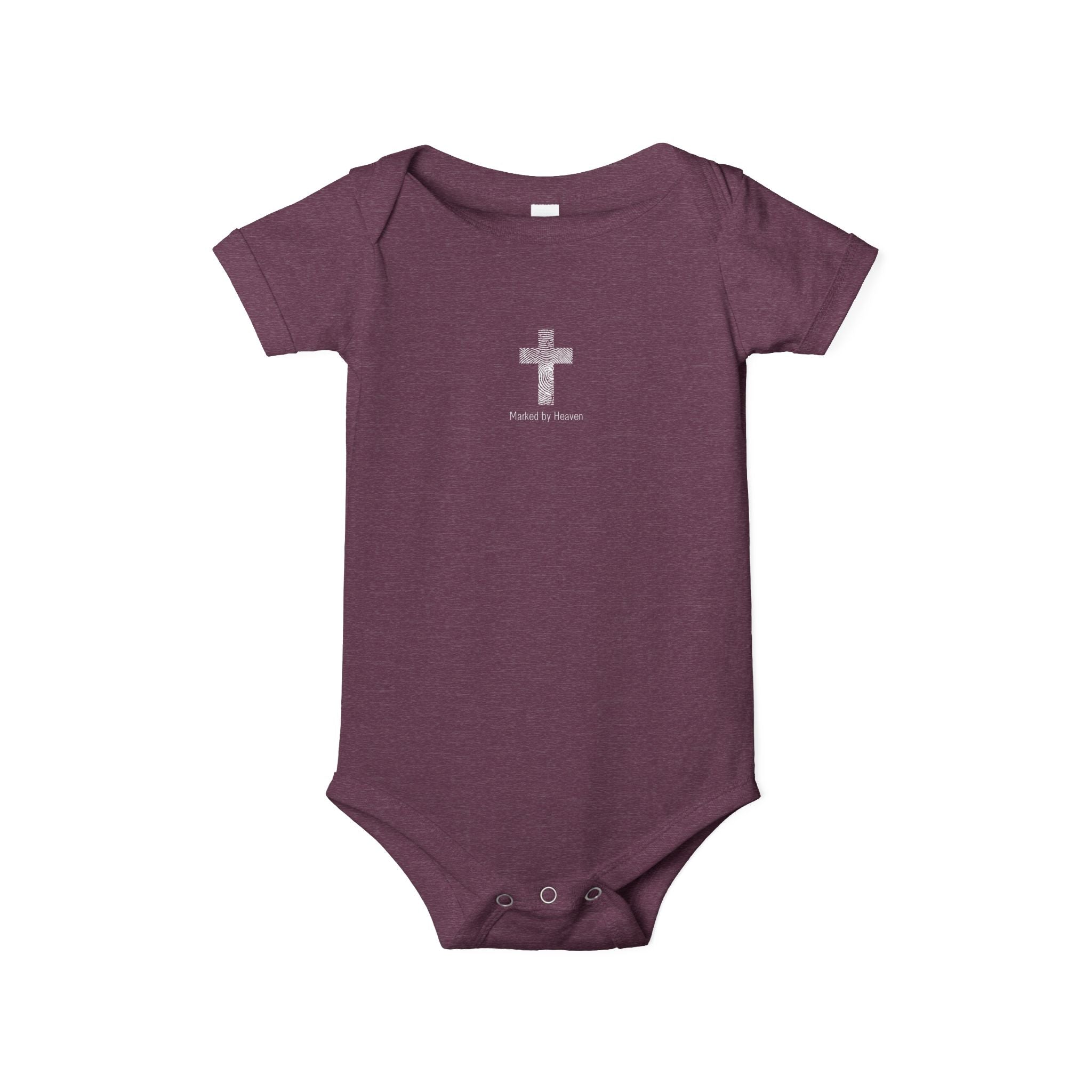 Infant Cross Onesie – Baby Christian Bodysuit