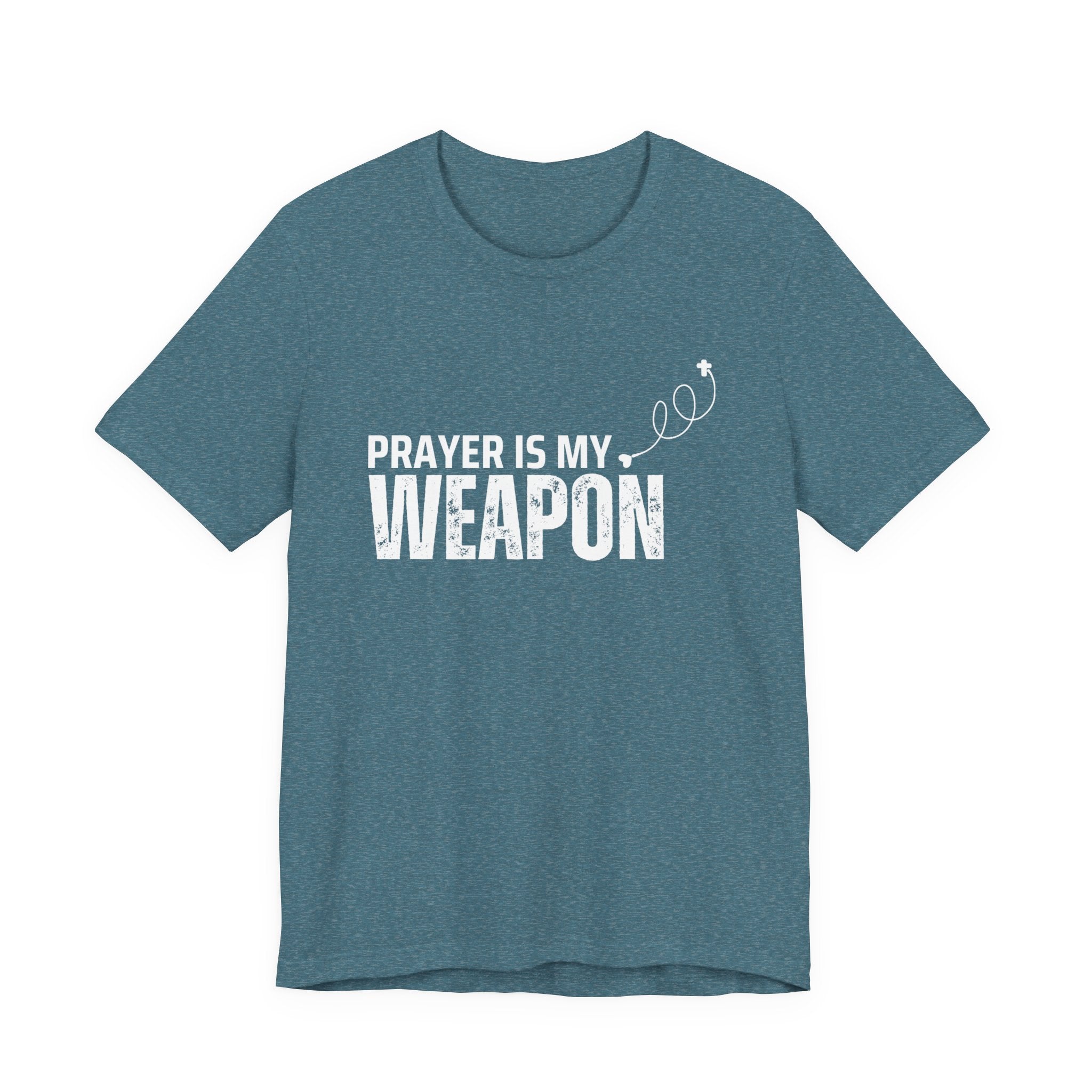 Prayer Is My Weapon T-Shirt — Christian Faith Inspirational Tee