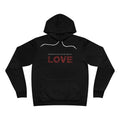 LOVE Graphic Hoodie - 'Powered By, Reduced By, Restored By LOVE' Pullover