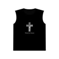Marked by Heaven Cross Muscle Tank — Christian Faith Graphic Tank