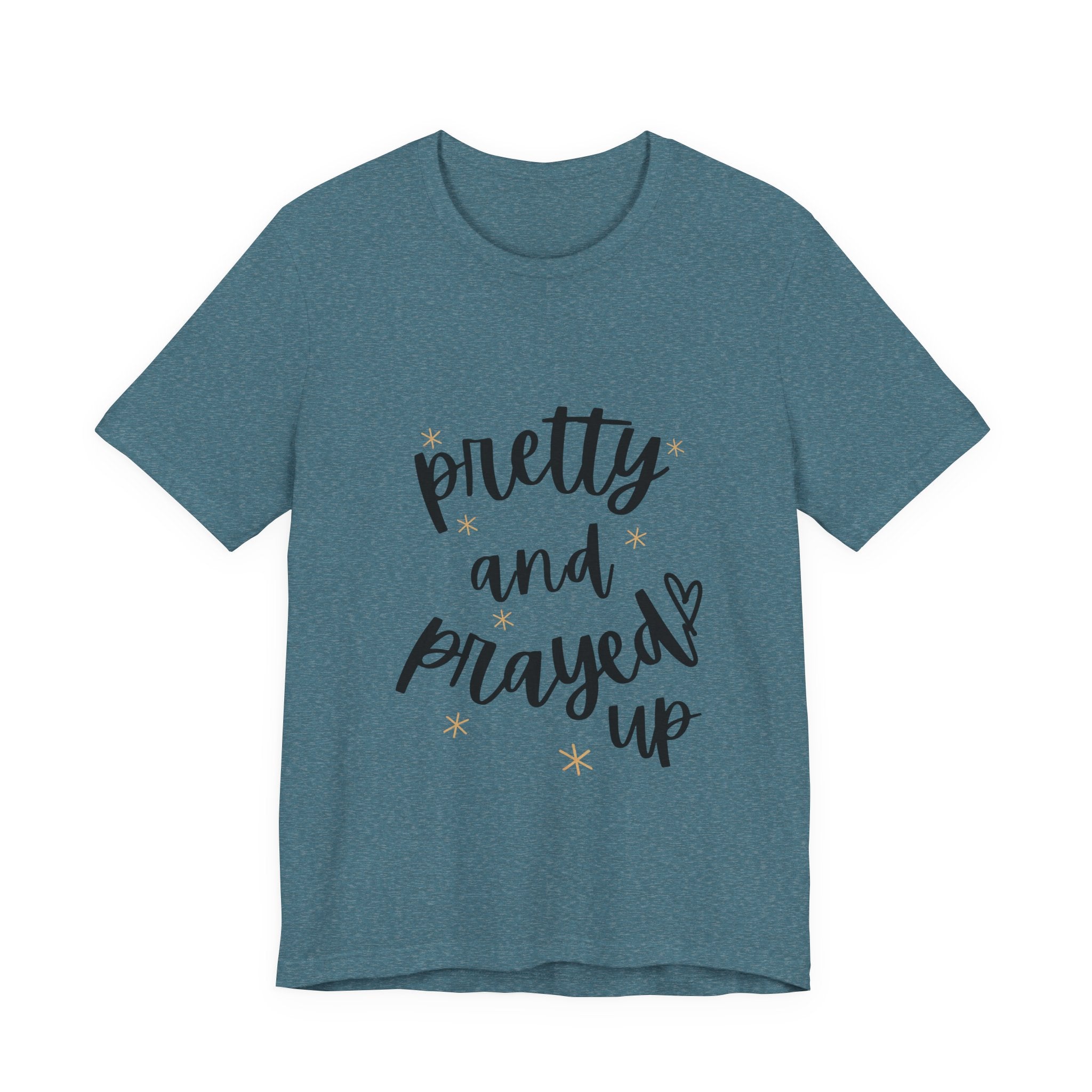 Pretty and Prayed Up T-Shirt — Women's Faith Graphic Tee