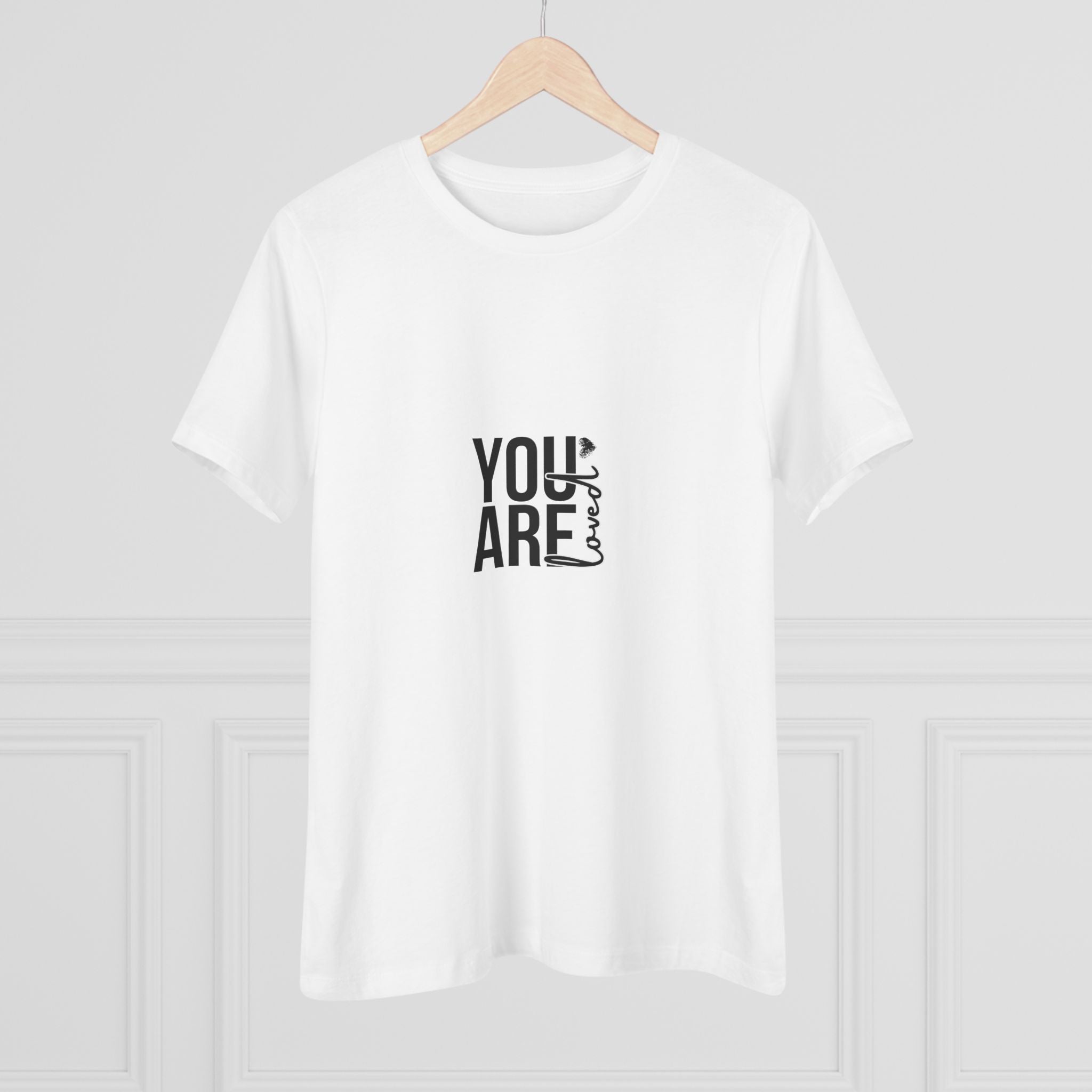 You Are Enough Women's Tee — Minimalist Inspirational Cotton Shirt