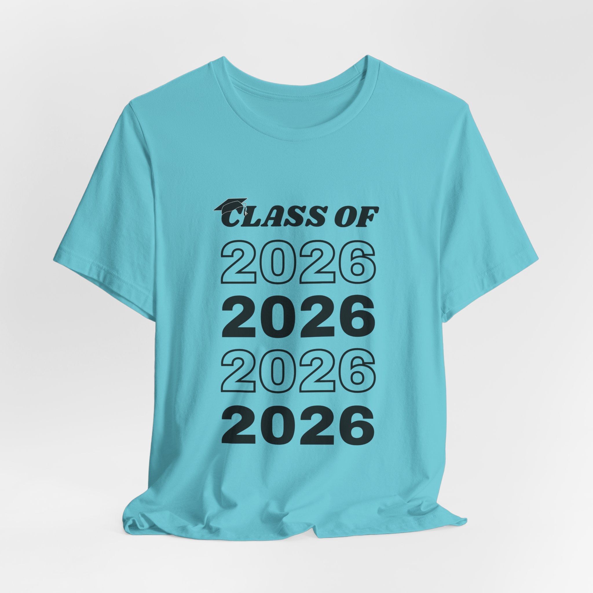 Class of 2026 T-Shirt — Retro Stacked Graduation Tee