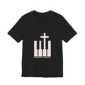 Worship Piano Tee — "Made to Worship" Christian Music T-Shirt