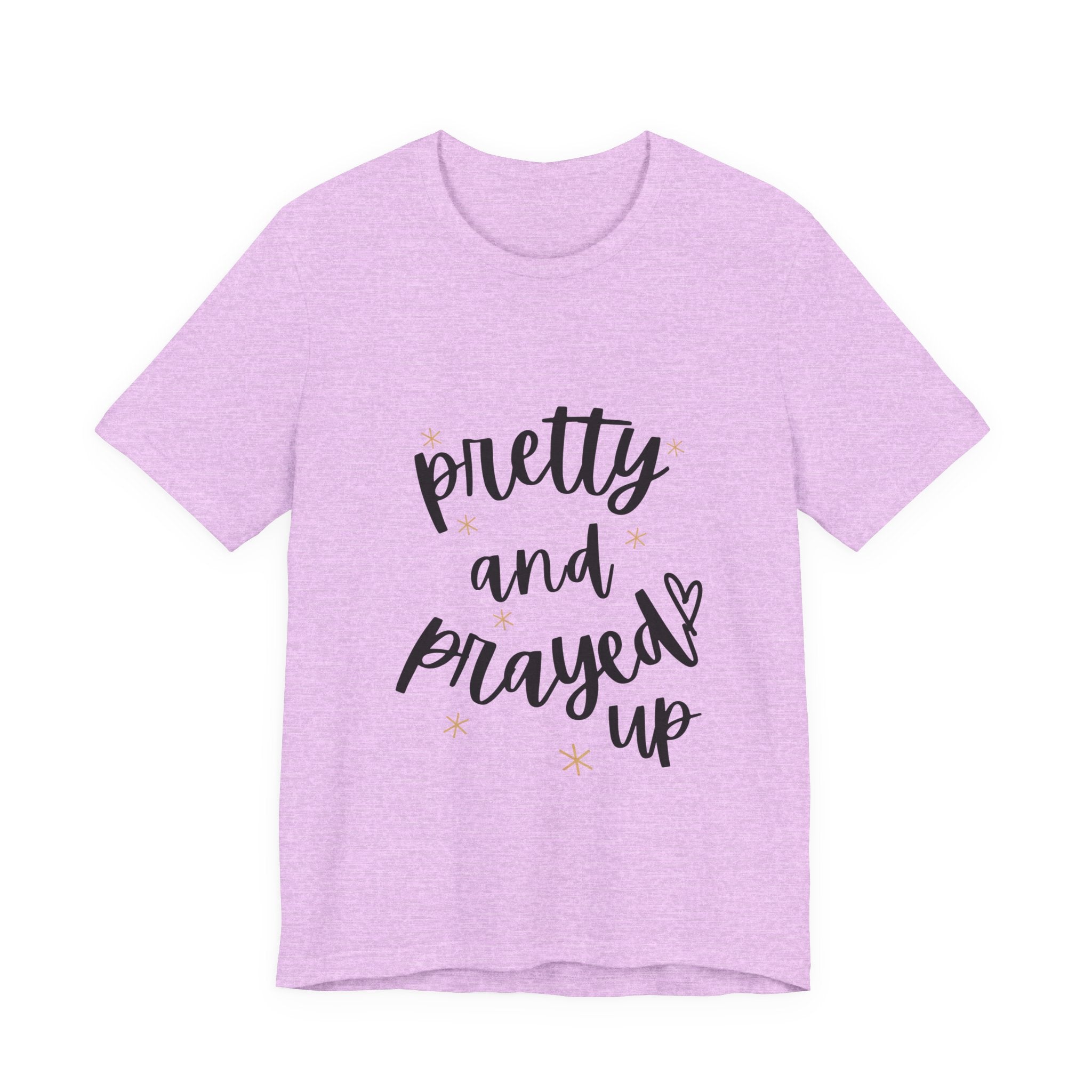 Pretty and Prayed Up T-Shirt — Women's Faith Graphic Tee