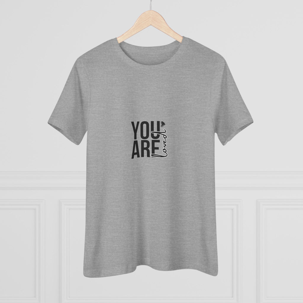 You Are Enough Women's Tee — Minimalist Inspirational Cotton Shirt