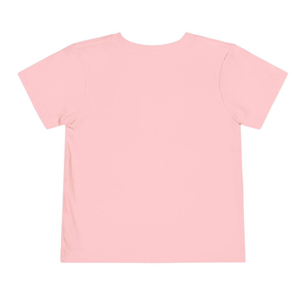 Toddler Tee — "Love Beyond Measure" Pink Heart Graphic