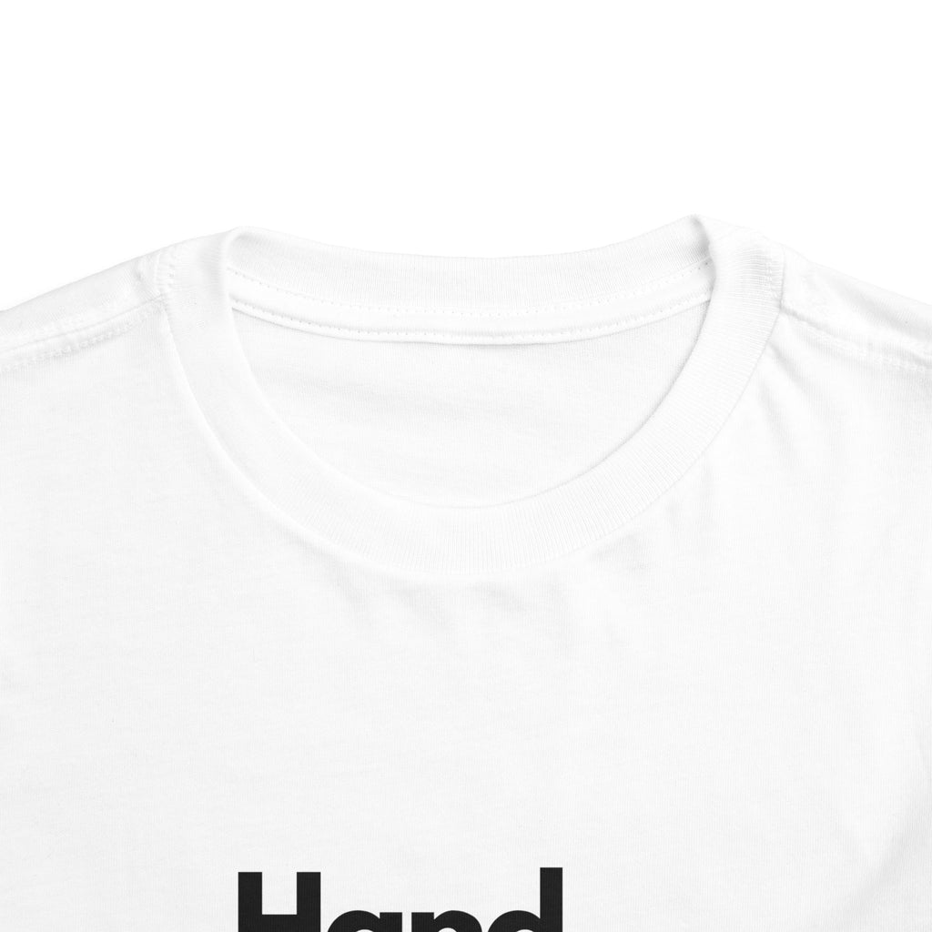 Toddler Tee - "Handcrafted by Heaven" Heart Graphic